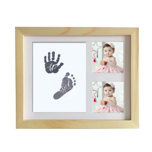 

diy cute p frame newborn baby handprint footprint touch ink pad baby growth memorial p shower gift decoration