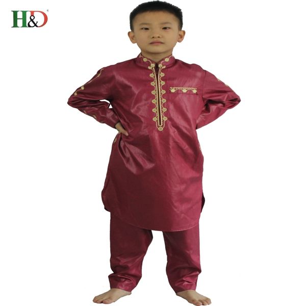 

hd 2018 новые африканские традиционные мальчики одежда dashiki детская одежда дети мальчик мужчины брюки модель застежки -молнии детская оде, Red