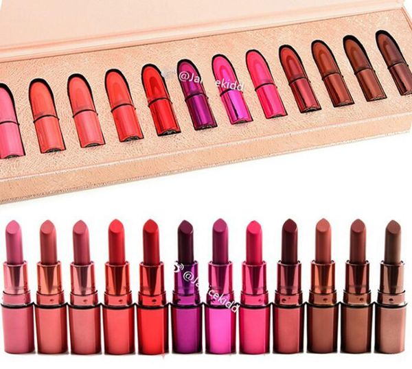 

Snow ball Limited Edition Holiday Mini Lipstick Kit M-Classic Lipstick 12 colors Mini Lipstick Kit J1500