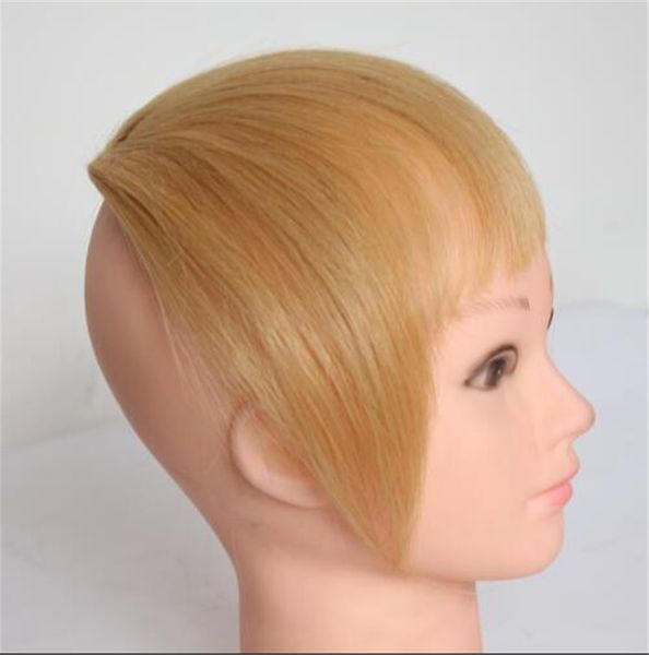 Bangs Girls Side Bangs Human Hair Fake Fringe Clip In Hair