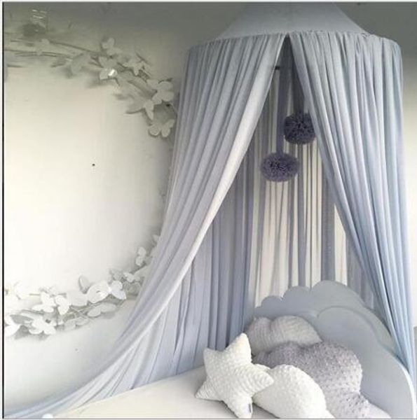 

mosquito net children's room decoration chiffon light breathable solid color dream hanging mosquito net