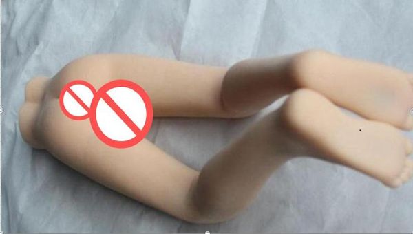 Brinquedos sexuais para os homens. 70 cm Bonecas Sexuais Realistas Modelo de Perna de Esqueleto Pé Fetiche Vagina Anus Modelo Amor produtos do sexo venda frete grátis