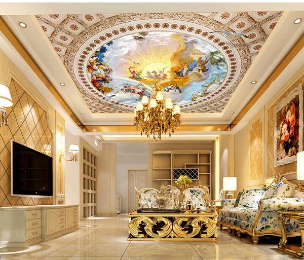 

custom retail 3d european fairy greek mythological zenith mural