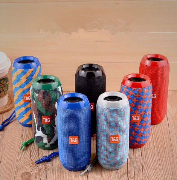 

TG117 Waterproof Bluetooth Speakers Wireless Bluetooth Speaker column Stereo Subwoofer USB Speaker with TF Built-in Mic Bass FM mp3 player