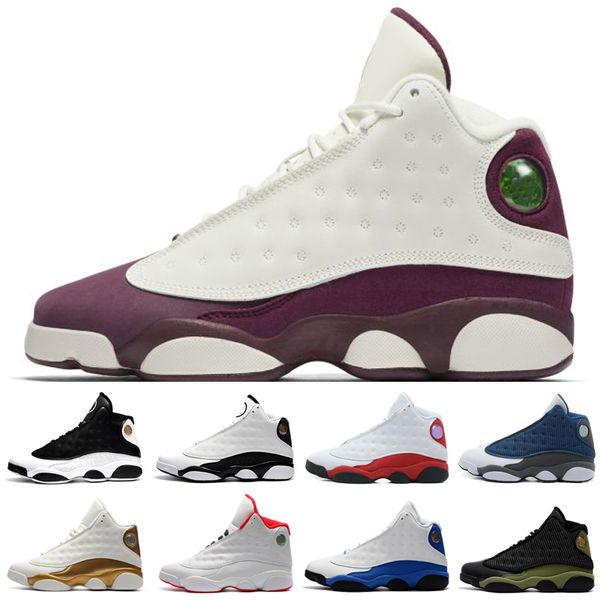 

new 13 13s mens basketball shoes hyper royal flints history of flight sneakers women sports trainers running shoes for men designer, White;red