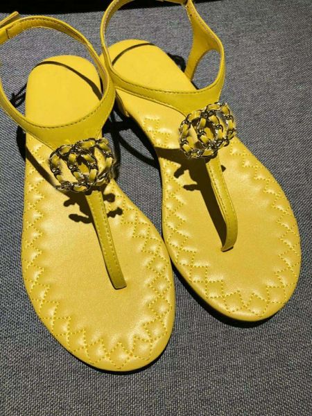 

Новый европейский классический роскошные товары стиль Женские сандалии обувь чи