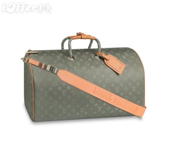 

M43886 Bandouliere 50 Titanium Canva Багажная спортивная сумка Сумка через плечо Сумки через плеч