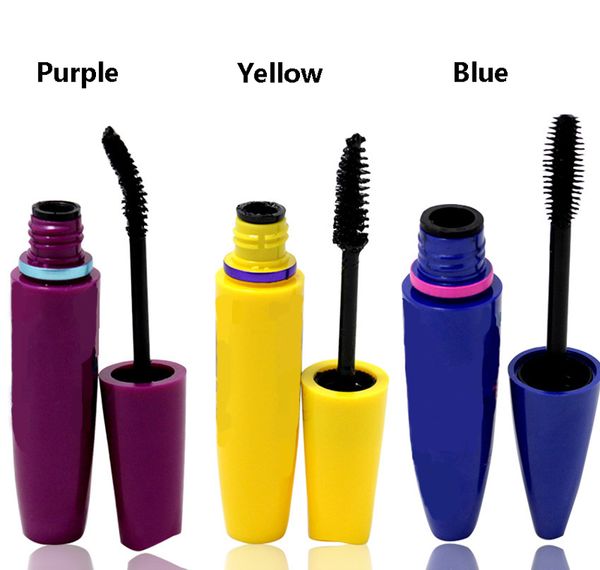 

2018 new arrival fibre lashes mascara thick lashes mascara 3 color makeup eye lash ladies eyelashes mascara long lasting brandnew to sell