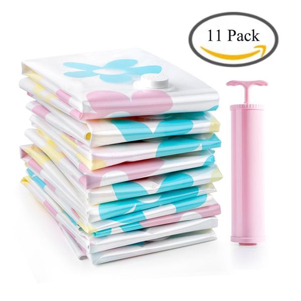 2019 Vacuum Storage Bags For Clothes Saver Compression Plastic