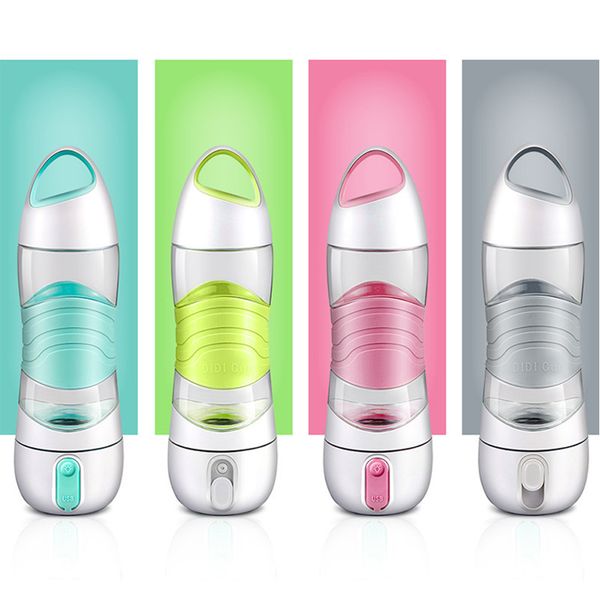 

led light smart water bottle tracks water intake glows to remind you to stay night lights humidifier sos emergency sport mug cup kettle