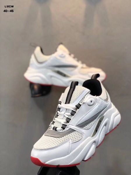 

homme b22 sneaker luxury outdoor sports mesh breathable trainer men's brand new sneakers style casual shoes eu40-45, Black