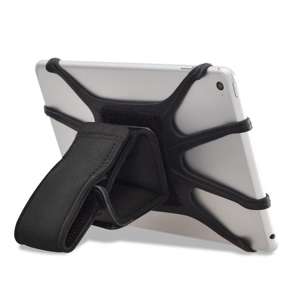 TFY Supporto per cinturino da polso imbottito con rete di supporto per tablet in silicone staccabile per tablet da 7 - 10,5 pollici