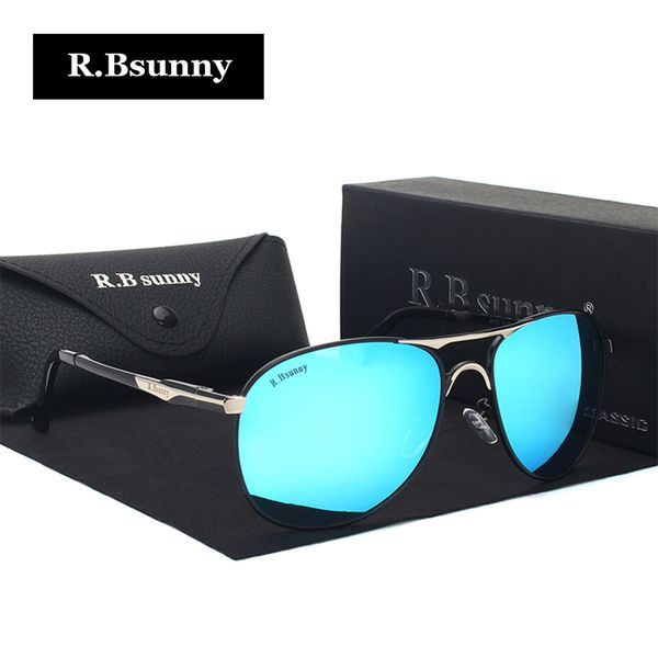 

2017 new r.bsunny men women sunglasses vintage fashion driver sun glasses gafas masculino, White;black