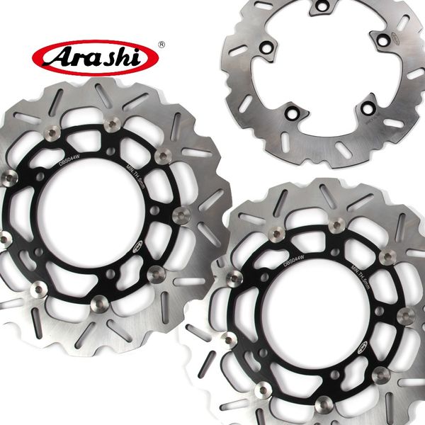 

arashi for suzuki gsx650f abs 2008 - 2014 front rear brake rotors brake disc motorcycle accessories 2009 2010 2011 2012 2013 gsx650 650f