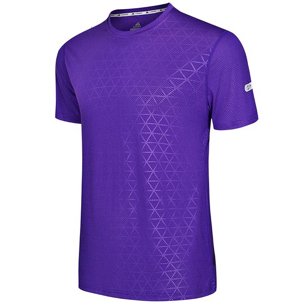 

jogging short sleeve survetement homme men's soccer training t shirt quick dry fitness running t shirts tee men's sportswear, Black;blue