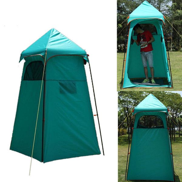 

waterproof shower tent dressing changing room bathing tent uv protection waterproof large outdoor camping shower bath change clothes tents