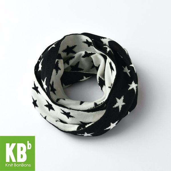 

2017 kbb spring new style winter office ladies women men yarn knit warm fashion black white star scarf scarves, Red;brown