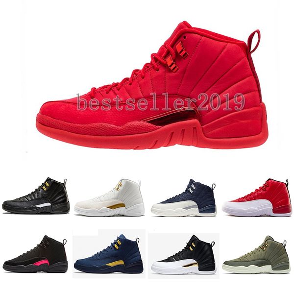 

2019 fiba se 4 12 gym red mens basketball shoes 4s 12s baloncesto designer sneakers trainers sports des chaussures hommes zapatos size 13