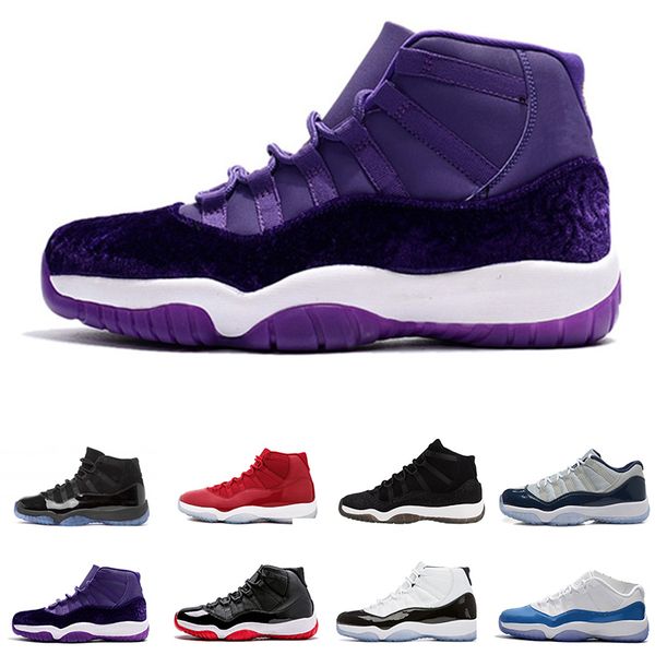 

GS Midnight Navy 11 Gym Red PRM Heiress Black Win like 96 82 Velvet Heiress Purple jam concord bred unc Men Women Basketball Shoes Sneakers