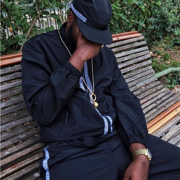 Supreme Classic Logo Taping Track Jacket Italy, SAVE 58
