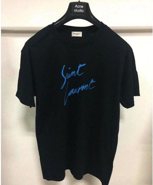 

2018 new men SLP T-Shirt top Quality Patchwork Top Tees Skateboard Streetwear SAINT T-shirts women Skateboards Letter printing lips T Shirt