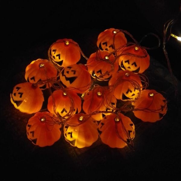 

pary holiday pumpkin shape lights mini string lights pumpkin strip battery operated starry lights for christmas wedding party decoration