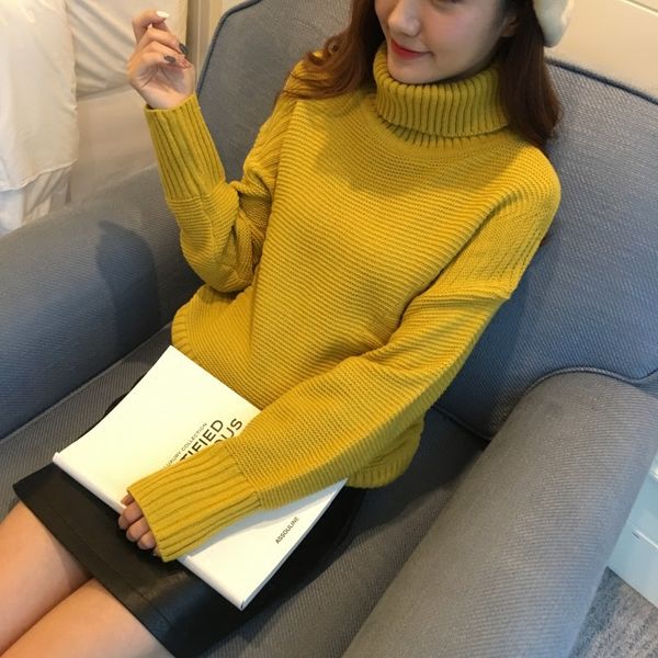 

wholesale 2018 new summer selling women's fashion casual warm nice sweater l141, White;black