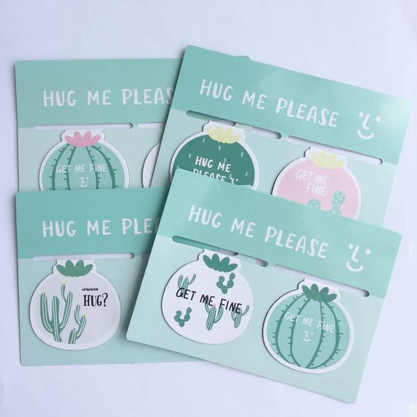 2018 cactus love magnetic bookmarks books marker of page stationery school office supply student prize from ablekids 0 61 dhgate com page stationery