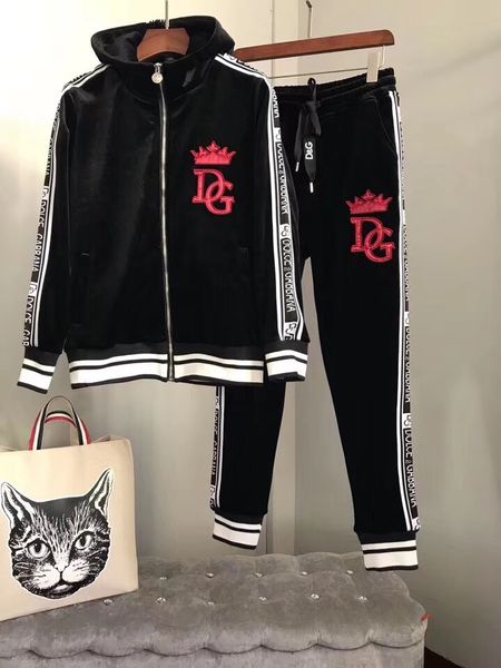 

2018 Мужские дизайнерские спортивные костюмы осень бренд Мужские спортивные костю