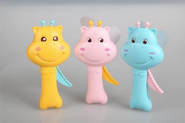 

3colors cute deer shape portable fans summer cool outdoor hand-held tools children cartoon cute hand pressure fans kids toys gifts 288pcs