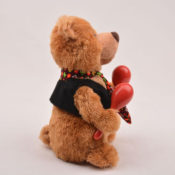 Acheter Peluche Jouet Ours Club Chantant Swing Interactive Musique Intelligente Jouets En Peluche Pour Enfants Yi En Gros De 3155 Du Curd