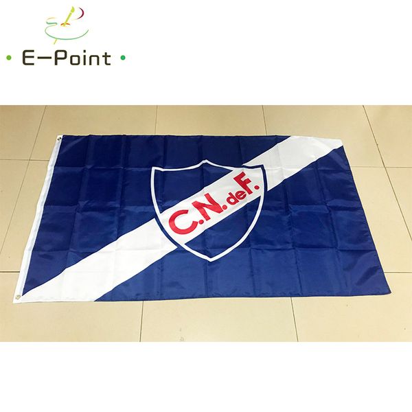 

Flag of uruguay club nacional de football 3 5ft 90 150cm polye ter flag banner decoration flying home garden flag fe tive gift