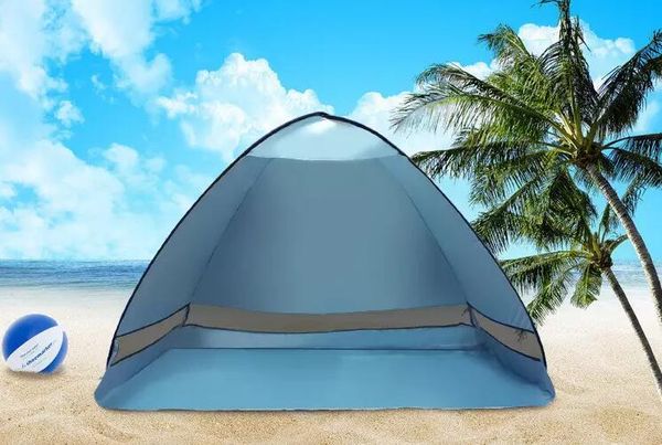 

fishing beach travel lawn build tents outdoors uv protection spf 50+ tent single layer 10 pcs / lot 3-7 days fast shipping 2018