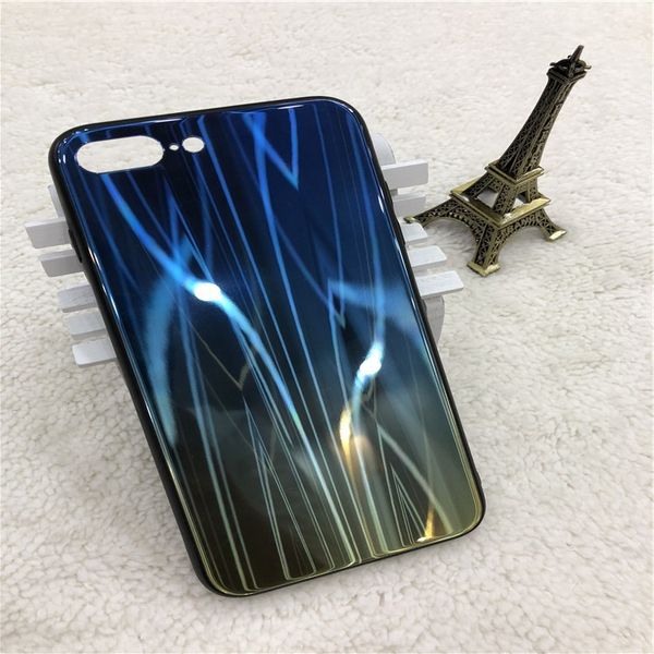 

for iphone 6s plus gradient case changing color aurora phone case for samsung s8 s9 mobile case
