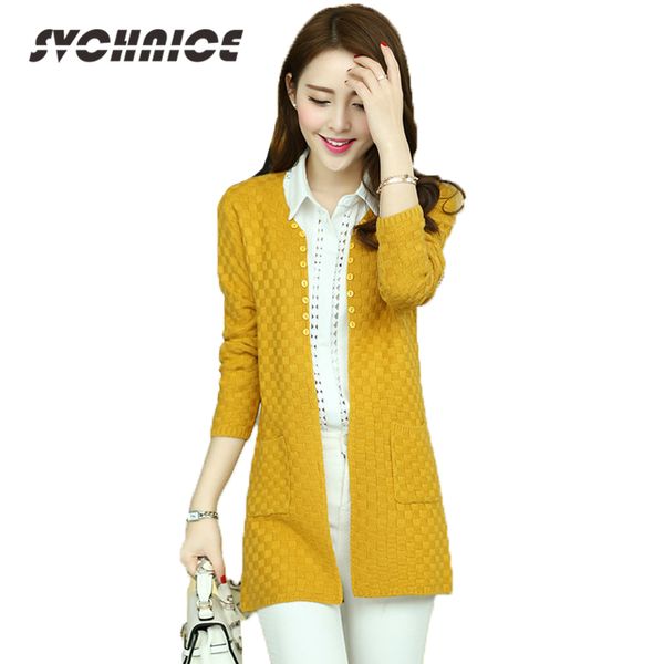 

2018 spring womens cardigan casual poncho loose knitted coat female long sleeve knitted sweaters cardigan ladies yellow, White;black