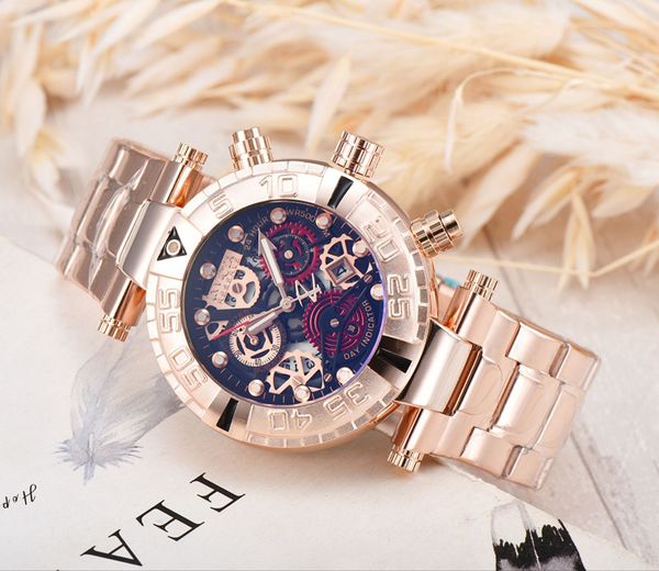 

All the dials all work watch men or women staile steel belt quartz top watch casual watch1