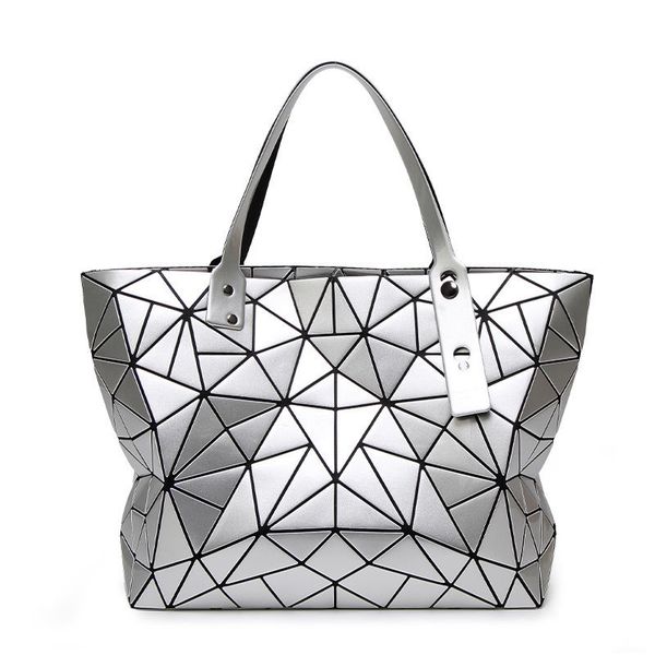 

Fashion Geometric Plaid Women Handbags Lingge Female Tote Shoulder Bag