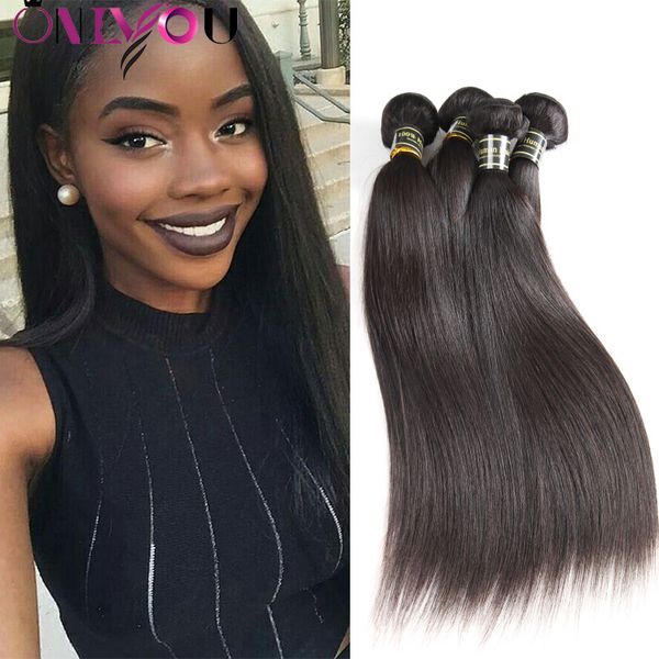 10a Cheap Brazilian Straight Human Hair Bundles 5 Unprocessed