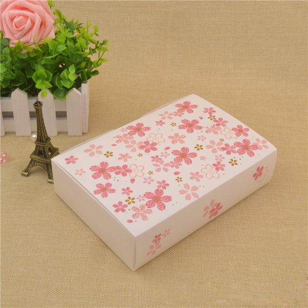 

sakura moon cake box tart puff packaging gift box wedding party decoration chocolate muffin biscuits box for cookie package