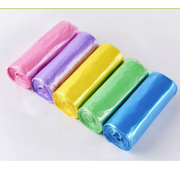 2019 45 50cm Small Trash Bag Garbage Bags For Bathroom Trash Can Liners For Bedroom Home Kitchen 5rollsstorage Organization Make Fba Ty7 349 From