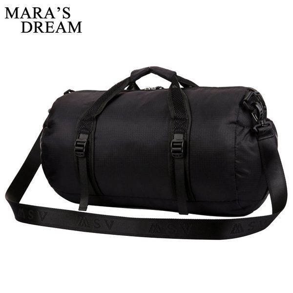 

mara's dream men travel bag large capacity can fold men hand travel bag trend casual polyester and women
