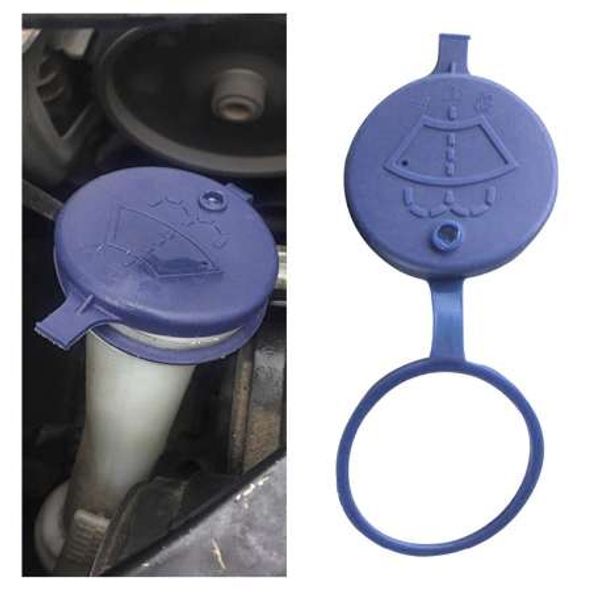 

1pcs windshield wiper washer cap fluid filled tube fluid reservoir tank bottle cap for peugeot 307 206 car styling