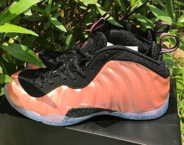 

rust pink rose gold foammaxposites basketball shoes men penny anfernee hardaway t1proone series sports shoes athletics sneakers footwear