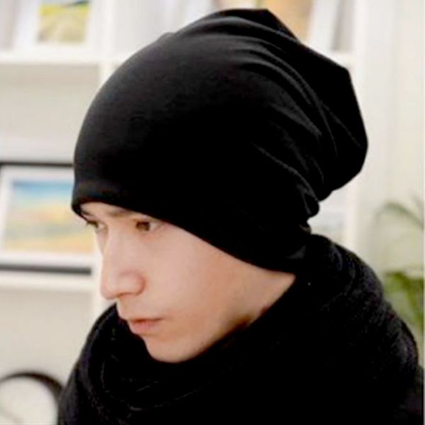 

men women knit ski crochet slouch hat cap beanie hip-hop hats fashion, Blue;gray
