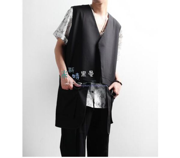 2019 S 6xl 2018 New Men S Clothing Hair Stylist Gd Birregular