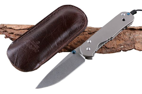 

OEM CHRIS REEVE CR 24th Anniversary Version Sebenza 21 D2 Blade Titanium Alloy Handle Folding EDC Knives Survival Tactical Gear P129Q