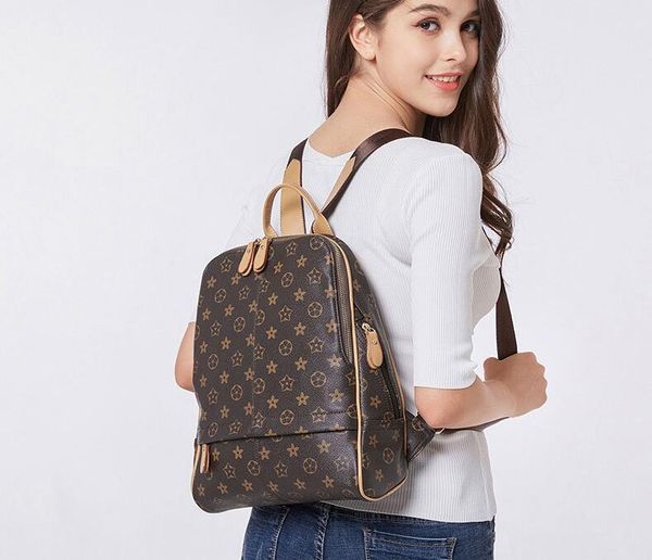 

коровьей + высококачественный пвх рюкзак досуг рюкзак женская сумка дорожная сумка маленькая большая емкость сумка женская сумка рюкзак стил