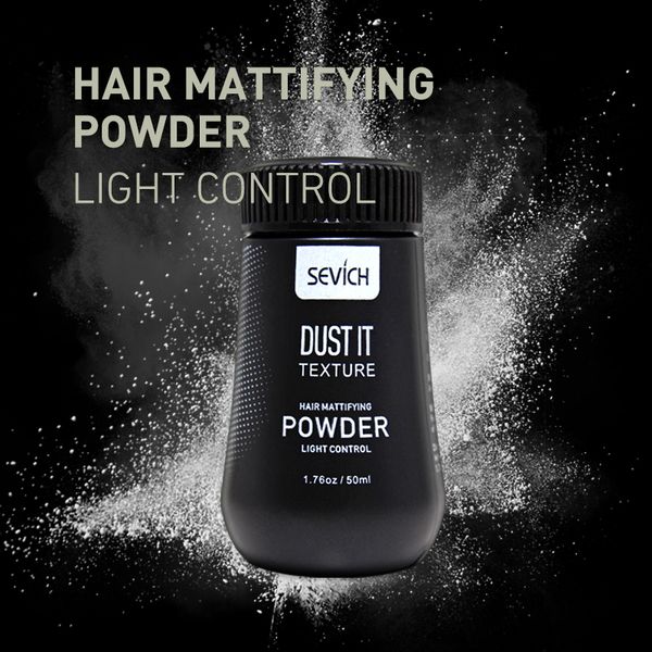 

50ml hairspray dust it hair mattifying finalize the hair design styling gel, Brown