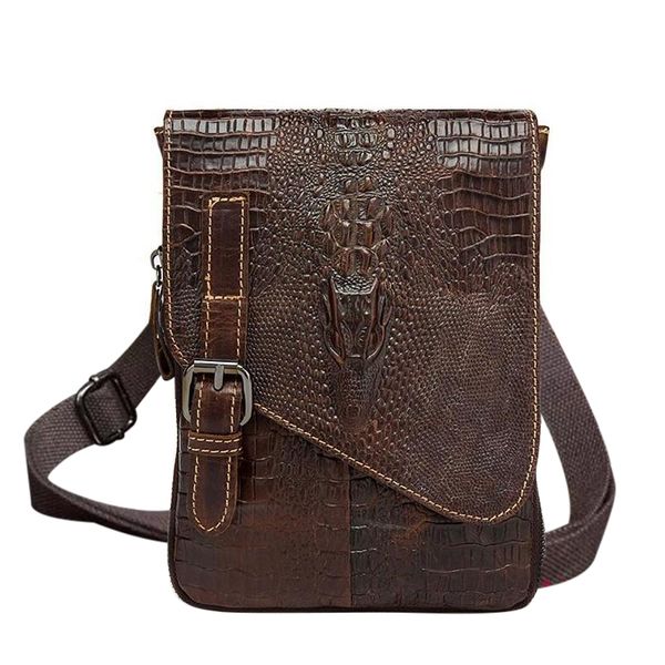 

casual leather men bags male odile pattern flap bag shoulder crossbody bags handbags messenger small men leather bag