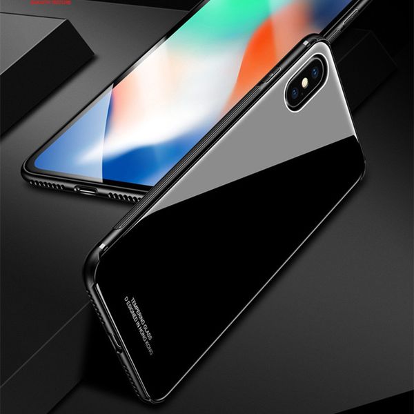 

mirror case for iphone x tempered glass phone cover ultra thin 9h hardness tempered glass case for samsung s9 tempered glass cover